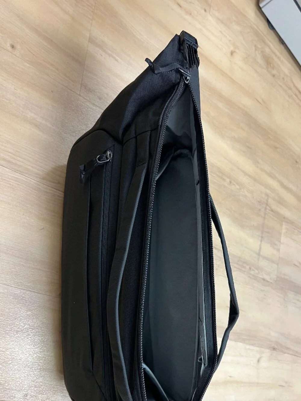 Evergoods Transit Duffel TD25 solution black 840D nylon duffle travel bag